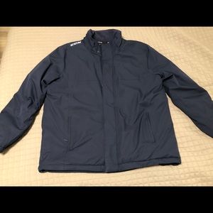 Winter hockey jacket xxl ccm, navy blue. Practically brand new.